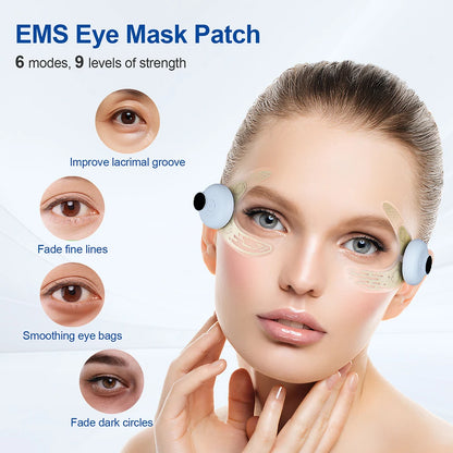 Microcurrent Eye Massager for Youthful, Bright Eyes