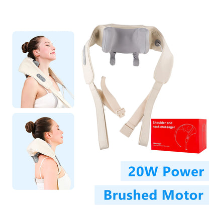 26W Wireless Neck & Shoulder Massager