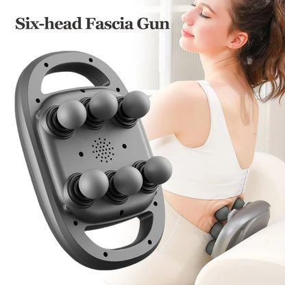 Six-Head Fascial Gun