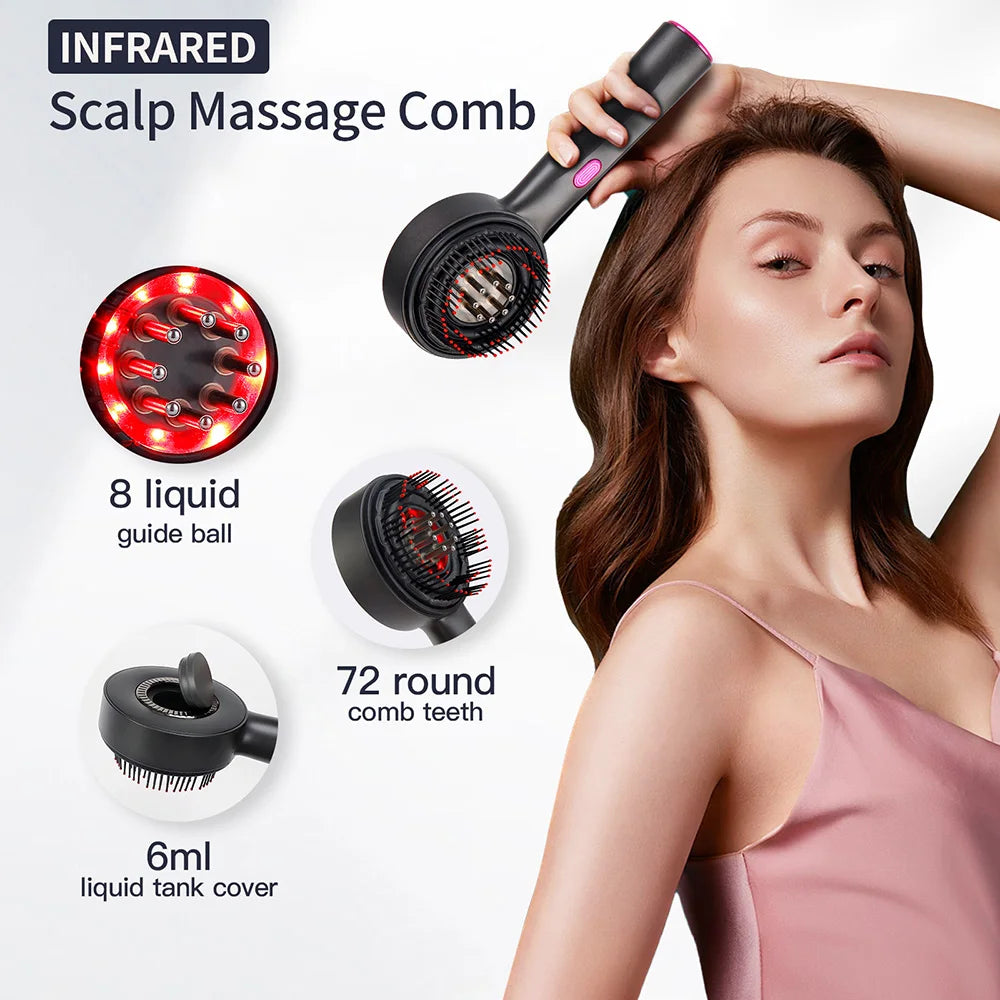 Electric Vibration Massage Comb