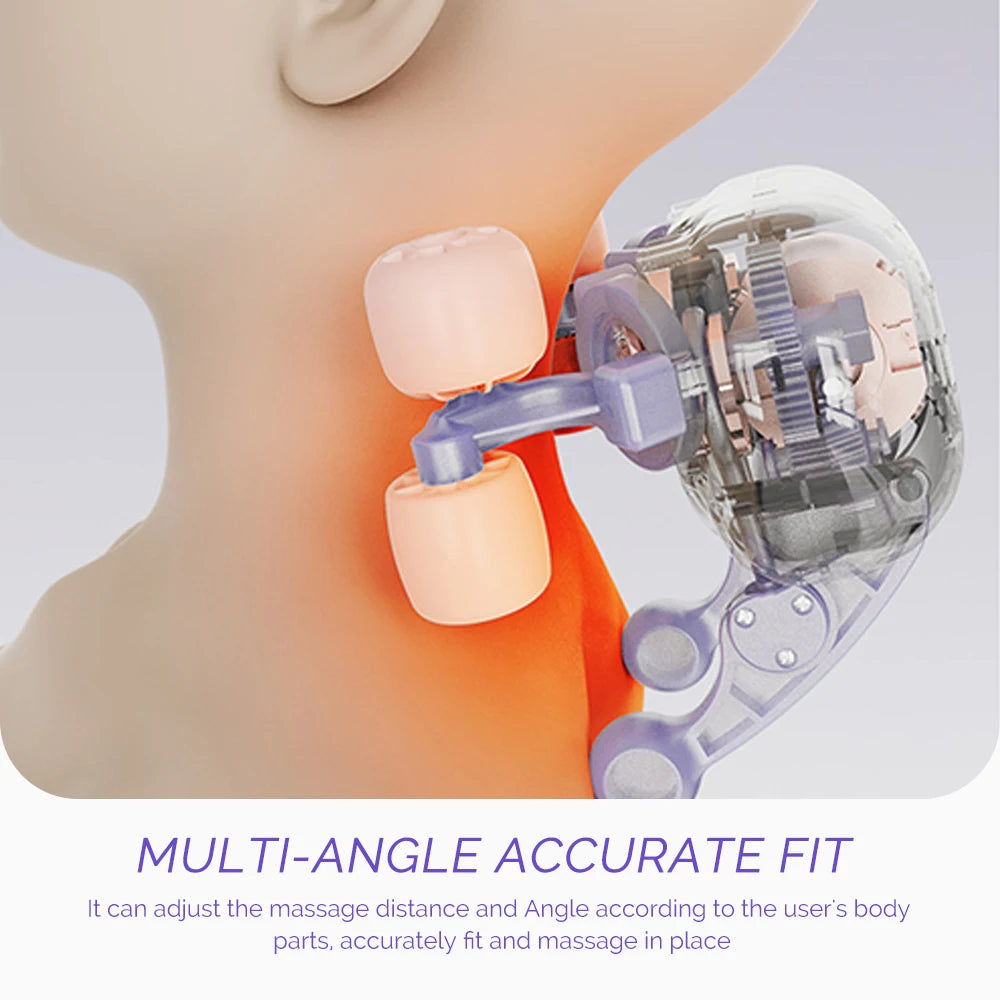 Deep Kneading Massager for Neck, Back & Waist