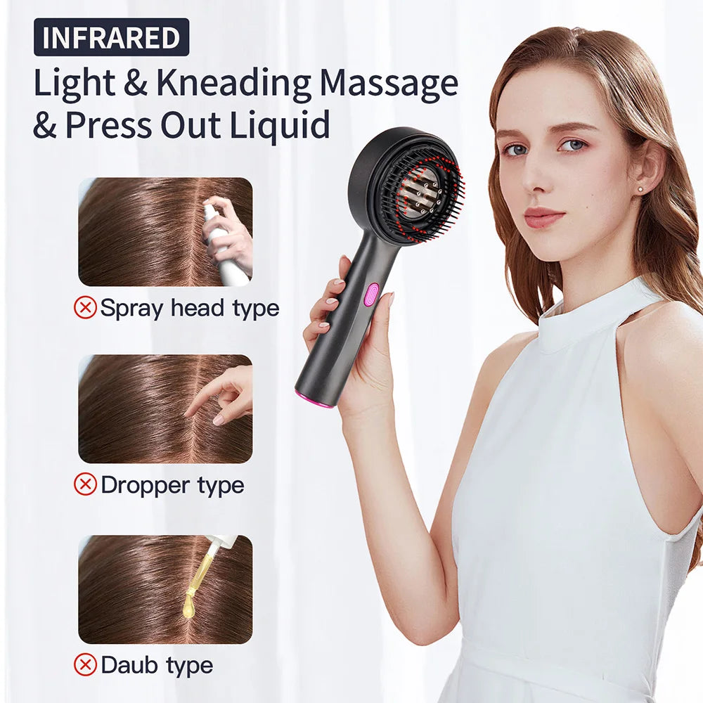 Electric Vibration Massage Comb