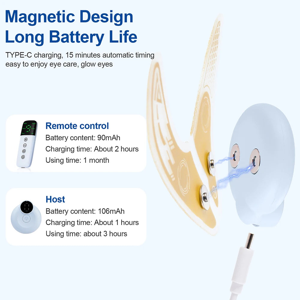 Microcurrent Eye Massager for Youthful, Bright Eyes