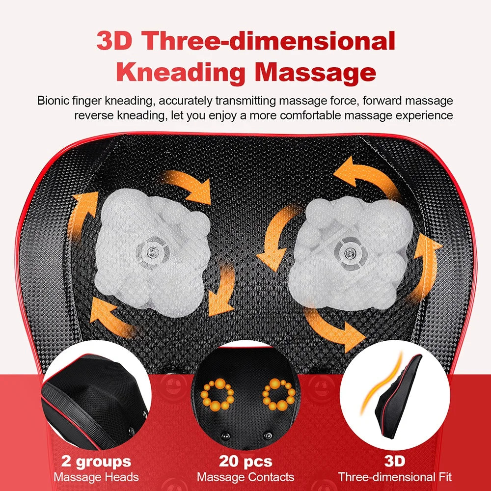 Back & Neck Cervical Massage Pillow