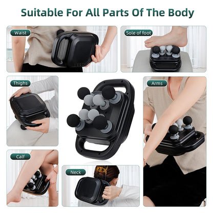 8-Head Fascia Massage Gun