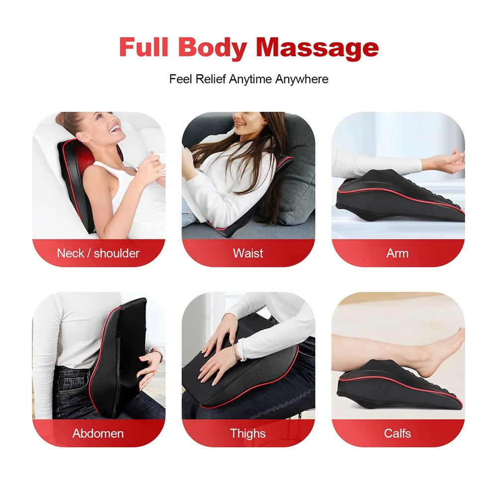 Back & Neck Cervical Massage Pillow