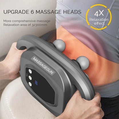 Six-Head Fascial Gun
