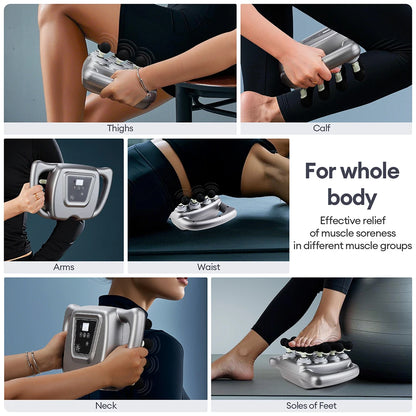 24-Head Fascia Massage Gun