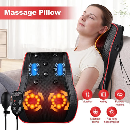 Back & Neck Cervical Massage Pillow